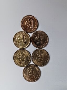 ČESKOSLOVENSKA REPUBLIKA 1960-1990 LOT 1KČS. - 2