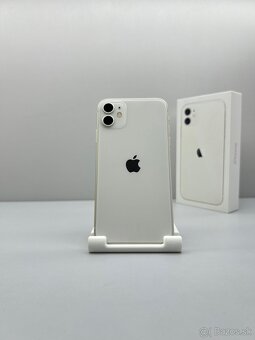 iPhone 11 WHITE TOP STAV AKO NOVÝ NOVÁ BATÉRIA 100% - 2