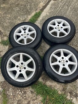 Peugeot Ford 4x108 alu disky + pneu Barum 195 65 r15 - 2