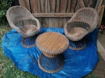 Predám ratanový nábytok- sedenie - 2