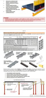 Plastove nosniky Geoplast - 2