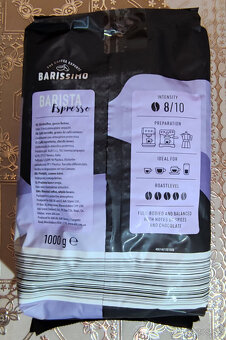 Zrnková Káva Barista 1kg Crema/ Espresso - 2