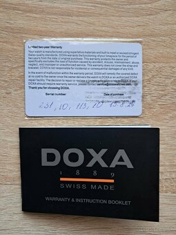 NOVE naramkove hodinky od zn., - „DOXA“ / 1889 – SWISS MADE - 2