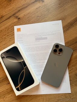 iPhone 16 Pro Max Natural Titanium 256GB - 2