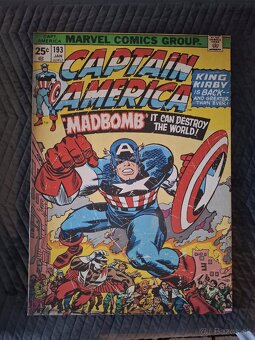 Obraz na plátne captain america - 2