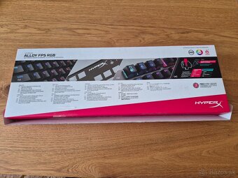 Predám HyperX Alloy FPS RGB Mechanical Gaming Keyboard - 2