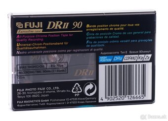 Audiokazety FUJI DRII 90 - 2