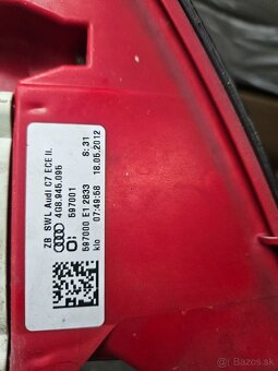 Audi A7 zadné svetlá - 2