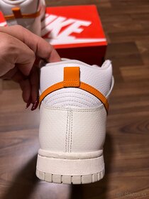 Nike Dunk High White Orange (W) - 41 (26.5cm) - 2