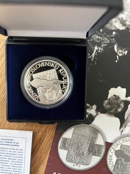 100. vyrocie vzniku Ceskoslovenskej republiky 10€ proof - 2