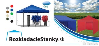 prenájom rozkladací párty stan -požičovňa - 2