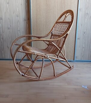 Detske ratanove hojdacie kreslo - 2