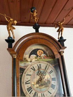 Original Holandske hodiny s budíkom - 2