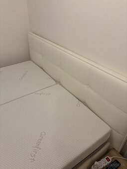 Kvalitná slovenská manželská Posteľ DREVONA - 2