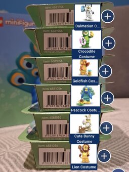 LEGO® Minifigúrky 71051 28. séria – zvieratá - 2