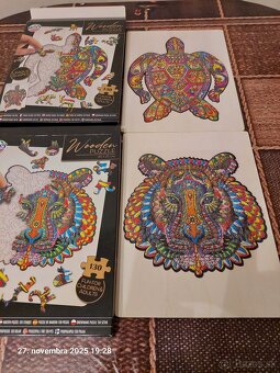 Drevené puzzle - 2