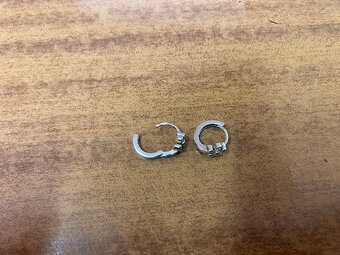 Strieborné náušnice - 2