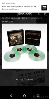 Megadeth LP Warheads on Foreheads” - 2