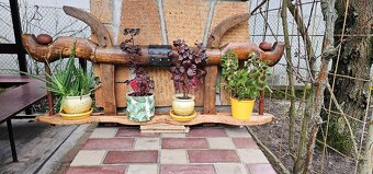 Okrasne jarma _ stojan na kvety - 2