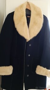 kožušinová norková súprava - límec a rukávy - 2