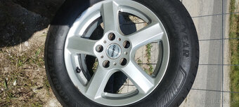 AL disky 15" 5x112 + nové pneu R15 195/65 XL Goodyear - 2