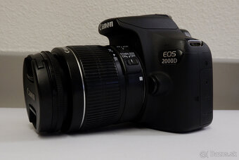 Canon EOS 2000D + EF-S 18 - 55 mm stab. - 2
