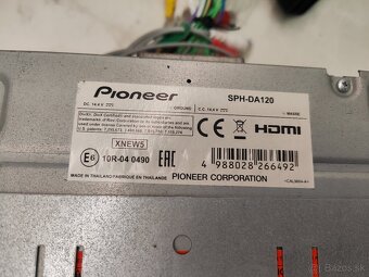 Pioneer SPH-DA120 2DIN Dotykový displej - 2
