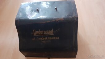Písací stroj underwood - 2