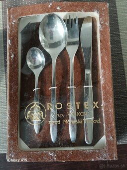 RETRO PRIBORY ROSTEX CZECHOSLOVAKIA-TOP STAV - 2