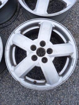 Alu disky 6Jx15, rozteč 5x100 škoda octavia 1, fabia 1-3 - 2