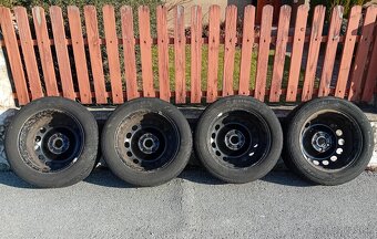 Plechové disky 16" na zimných pneu - 2