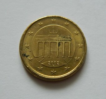 Predám 10 euro cent 2002 F Nemecko - chyborazba - 2