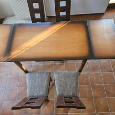Jedálenský stol rozkladací + 4x stolicky - 2