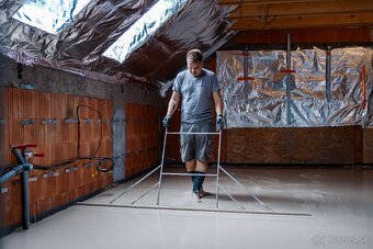 Realizujeme anhydritové potery v okrese Trebišov - 2