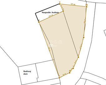 Pozemok - Dlhá nad Kysucou (917 m2) - 2