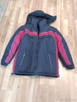 Pánska obojstranná zateplená hrubá bunda - 2