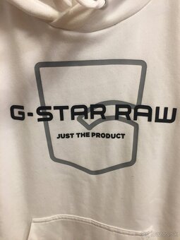 G-STAR RAW 100%original pánska mikinka white L - 2