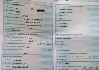 Opel Antara 2.2 CDTI 2014 120kW predam SVETLO ZADNÉ, MOTOR Z - 2