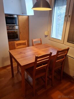 Predaj stôl a stolicky Ikea Jokkmokk - 2