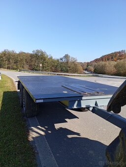 Predám tandemový príves , vlečka na balíky,pláto, vlečka - 2