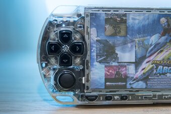 Sony PSP 2004 clear 64 GB | PS Vita joystick - 2