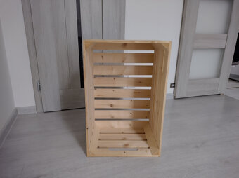 NOVA velka drevena bednicka, debnicka - 2