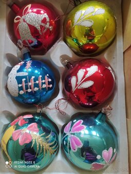 retro vianocne ozdoby , keramika, mix vyber si - 2