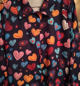 Blúzka so srdiečkami - 2