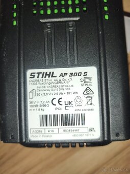 Predám batériu Stihl AP 300S - 2