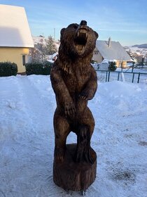 Vyrezávaný medveď 2m - 2