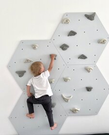 Lezecká stena pre deti šesťuholník - 2