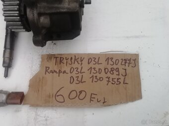 Palivová sústava motor 2,0 tdi comonreal CFF, CFH, CFG - 2