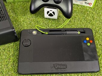 Xbox 360 Slim/E, 1 ovládač, 5 hier a tablet na kreslenie - 2