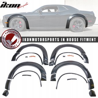 Wide body kit pre dodge challanger - 2